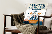 Winter Ski Trip Flyer Template, a Flyer Template by Hole Hope Design (Thumbnail 5 of 5)