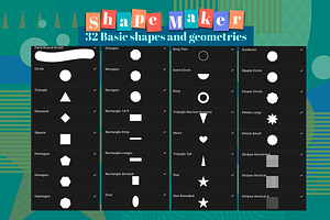 Shape Maker For Procreate