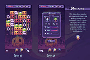 Halloween Match-3 Game UI Kit, an UI Kit Template by Nearbirds (Thumbnail 3 of 7)