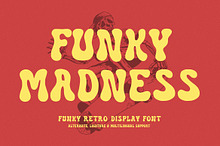 Funky Madness - Retro Font