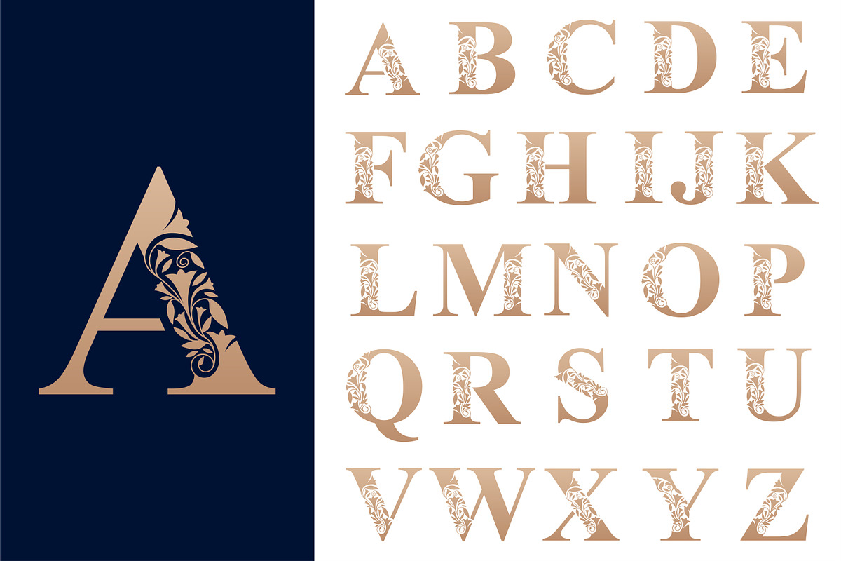 alphabets A to Z  design vector, a Branding & Logo Template by BARONSTD (Photo 2 of 4)