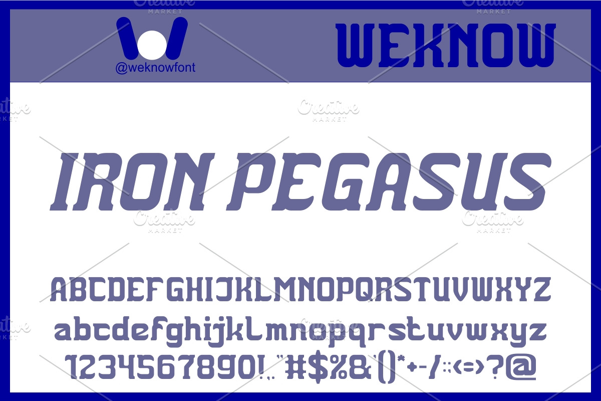 The Trojan Horse font, a Serif Font by weknow (Photo 5 of 8)