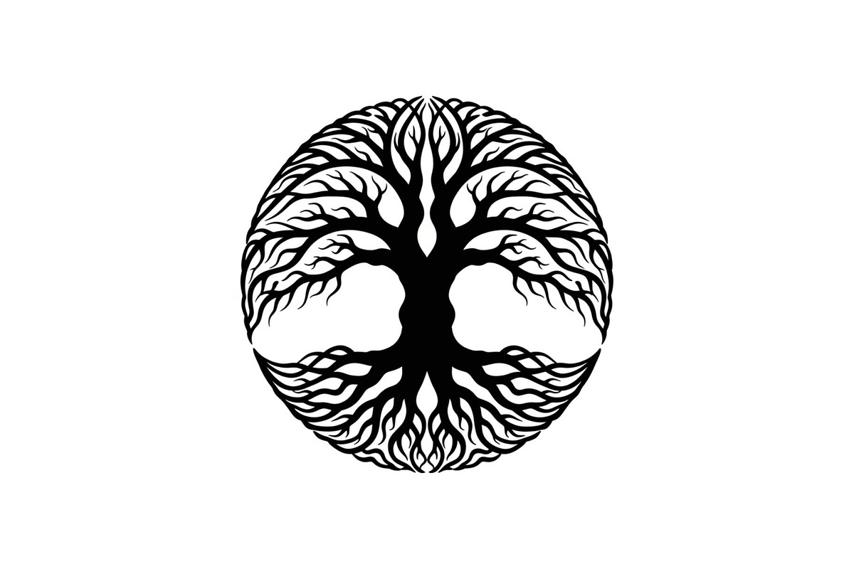 Tree of Life Circle SVG Bundle, an Illustration by Gfx_Store (Photo 47 of 50)