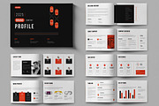 Brand Company Profile Layout, a Brochure Template by ContestDesign (Thumbnail 1 of 5)