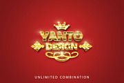 3D Gold Text Effect, an Action Add-On by yantodesign (Thumbnail 6 of 7)