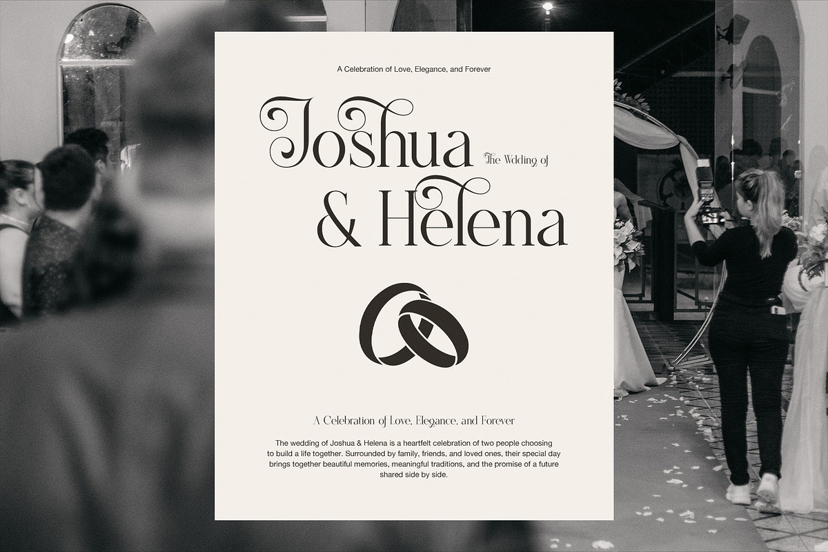Thomas Elegant Serif Font, a Serif Font by Graphicxell (Photo 2 of 8)