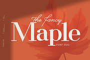 Maple Font Duo, a Script Font by FactoryType Studio (Thumbnail 1 of 5)