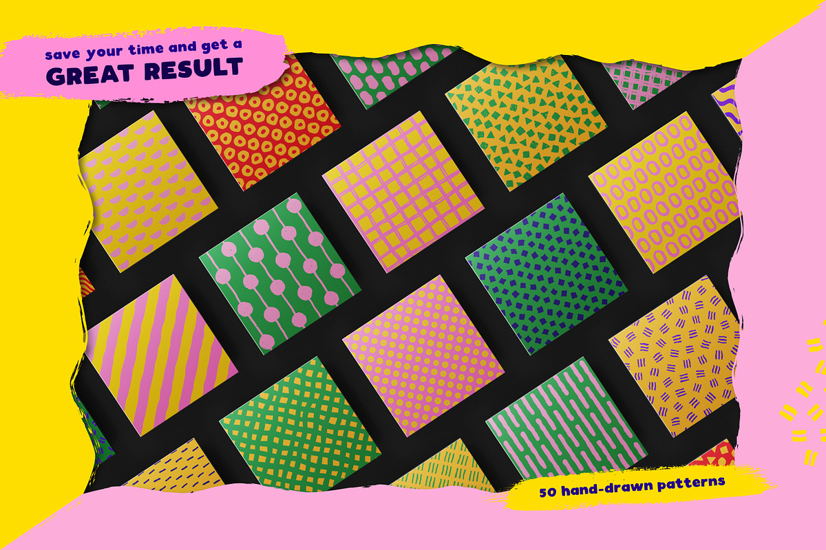 Hand-Drawn Patterns, Shapes, Brushes, a Pattern Graphic by Samolevsky (Photo 22 of 23)