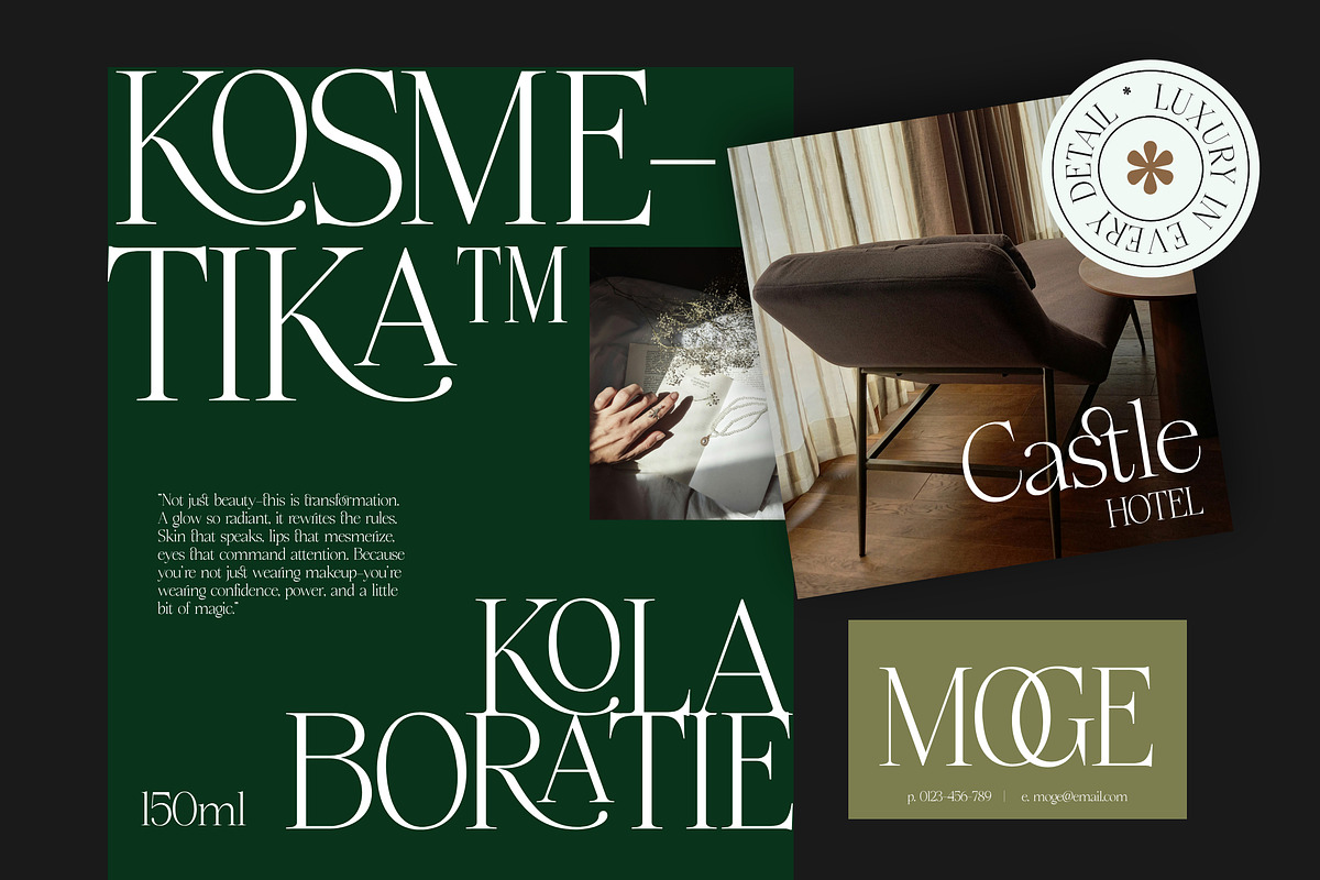 Ristford - Elegant Luxury Serif, a Serif Font by Megatype (Photo 5 of 11)