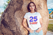 25 T-Shirts Mock-Up (Part 1), a Shirt Mockup by Freeman Studio (Thumbnail 21 of 30)