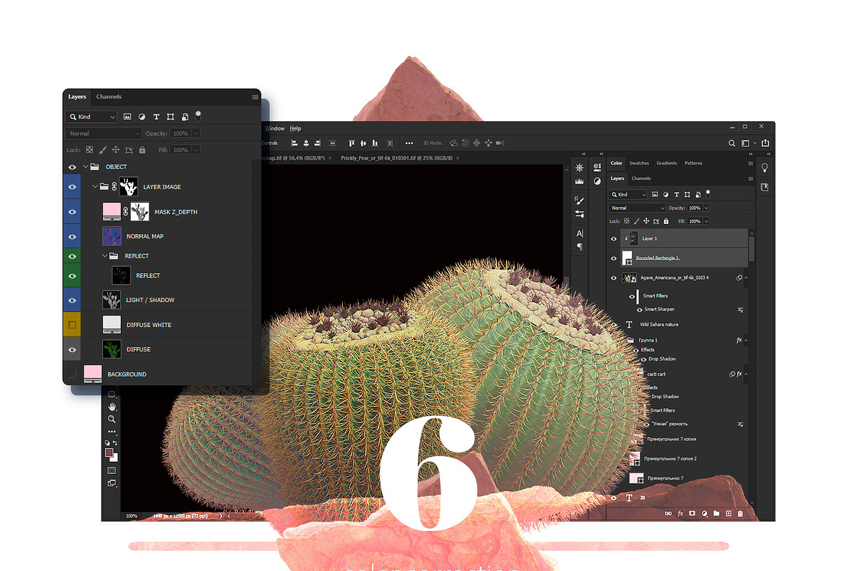 Sahara Flowers #01, a Product Mockup by ARKS ACADEMY (Photo 5 of 10)