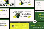 Agriculture Pitch Deck Powerpoint, a Presentation Template by fakhroo (Thumbnail 2 of 6)