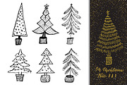 Christmas Procreate Stamp Brushes, a Brush Add-On by OlgaRom (Thumbnail 8 of 16)