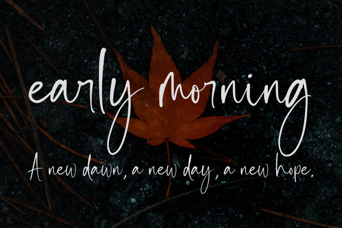 Inkgasm - Casual Script Font, a Handwritten Font by Ef Studio (Photo 3 of 11)