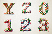 Jolly Christmas Alphabet Magic, an Illustration by RobertsArt (Thumbnail 5 of 7)