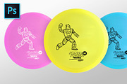 Disc Golf Mockup, a Product Mockup by Brian White Design Goods (Thumbnail 1 of 2)