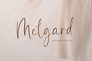 Melgard, a Script Font by Larin Type Co. (Thumbnail 1 of 11)