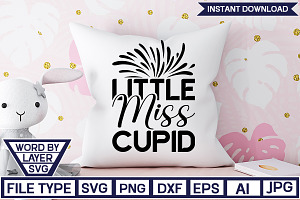 Little Miss Cupid SVG