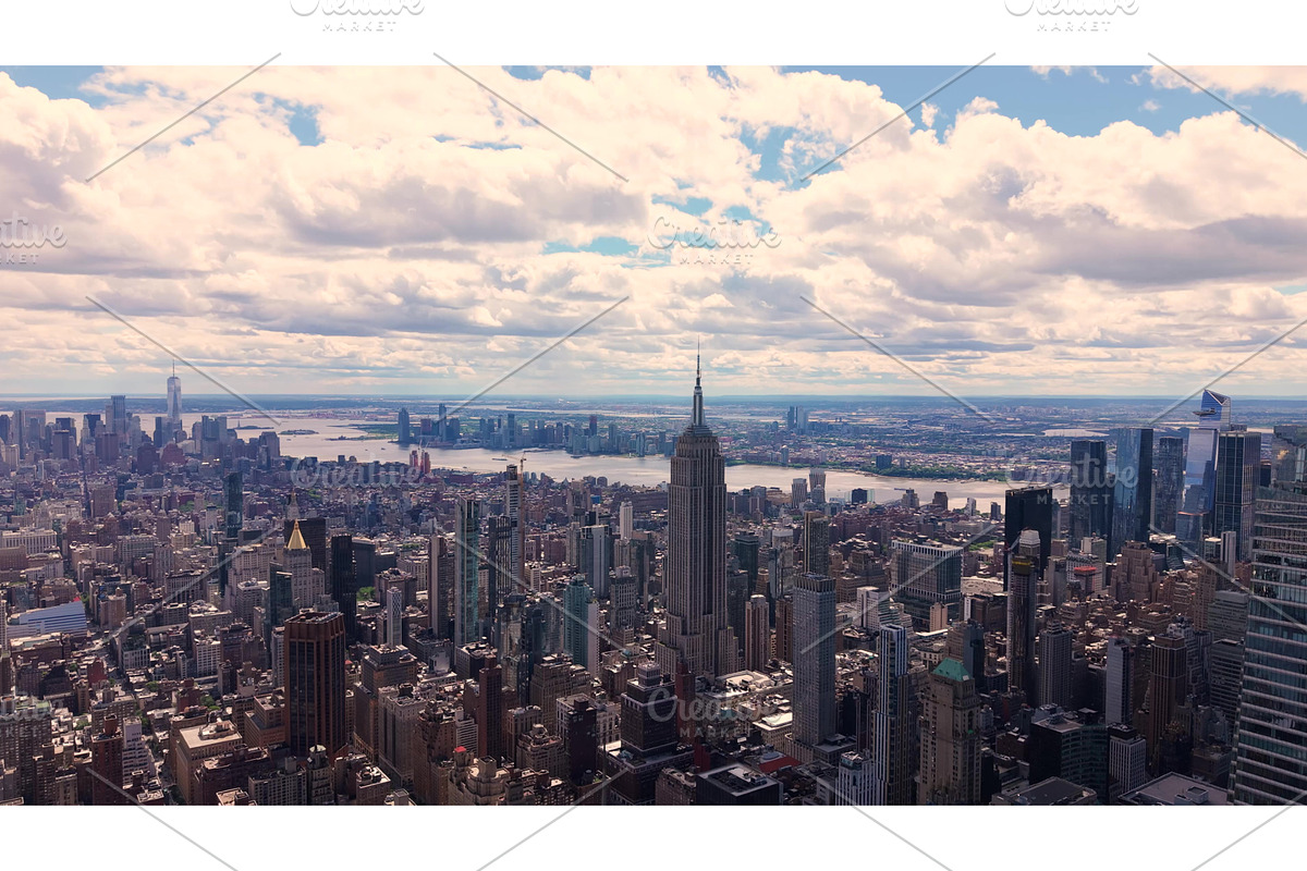 Aerial view of New York City's, a Graphic by wedoper (Photo 1 of 2)