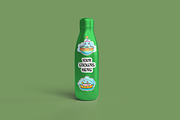 Water Drink Bottle Mockup, a Cups & Container Mockup by Rami's Mockups (Thumbnail 8 of 9)