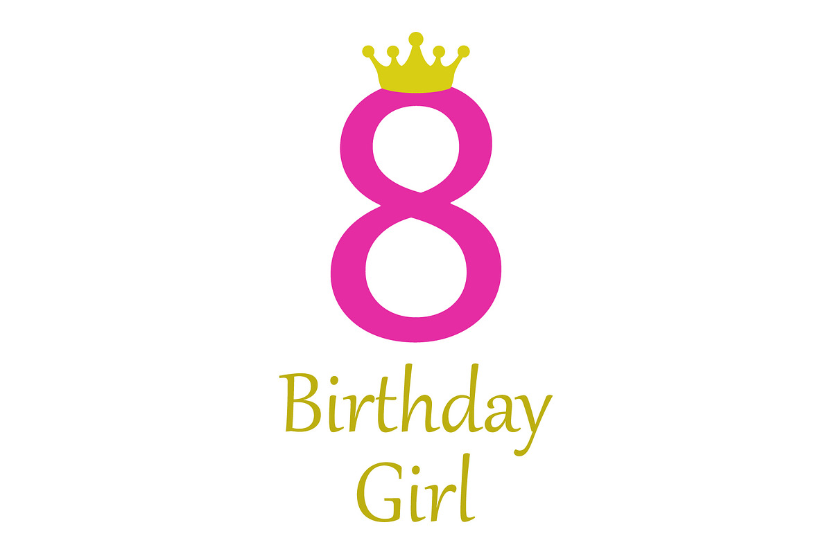 8th birthday girl, an Illustration by Mark1987