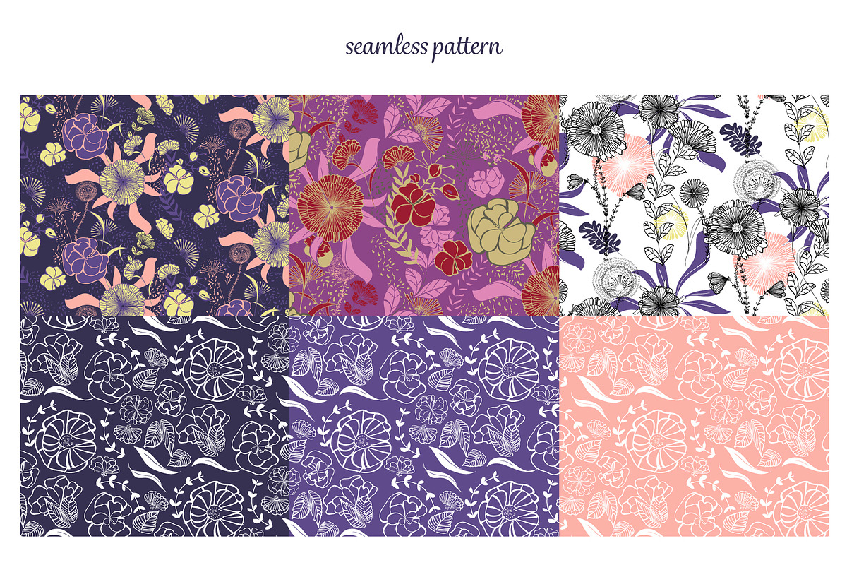 Spring collection - Pattern brushes, a Brush Add-On by MM Studio (Photo 6 of 12)