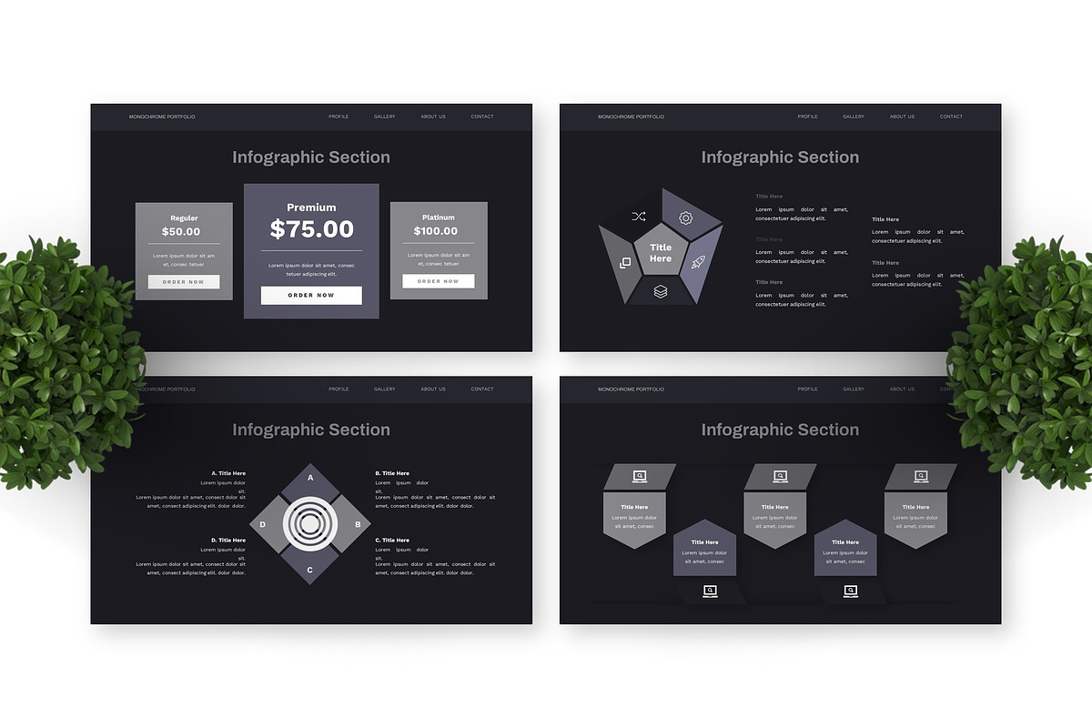 Monochrome Portfolio - Photography, a Presentation Template by Deepslide Studio (Photo 4 of 6)