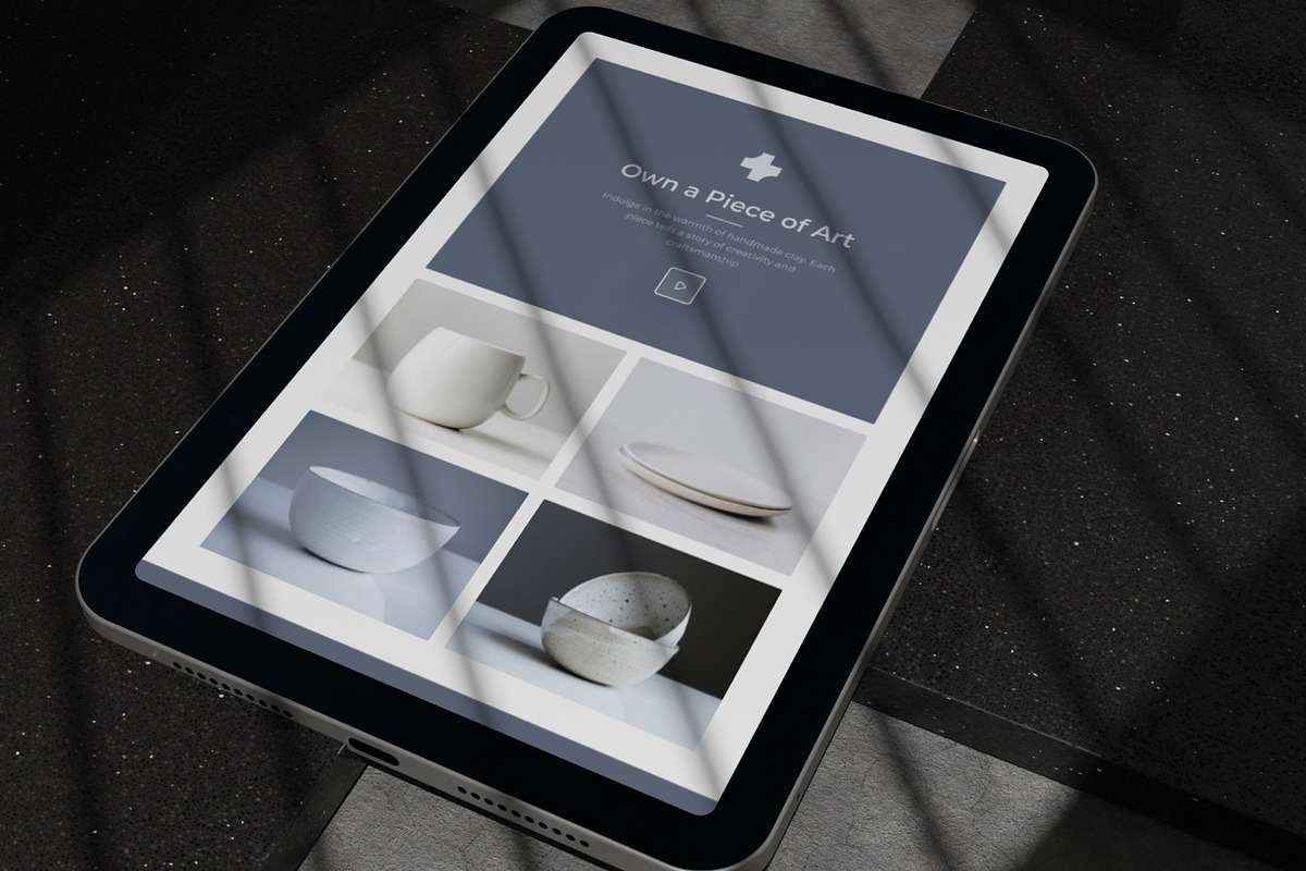Bentuk - Handmade Crafts UI Kit, an UI Kit Template by hiddemaru (Photo 7 of 8)