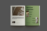 Green Minimal Company Profile, a Brochure Template by Neermana (Thumbnail 5 of 12)