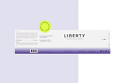 5.5 Printable Labels – V.01 LIBERTY, a Stationery Template by Studio Neolemone (Thumbnail 9 of 11)
