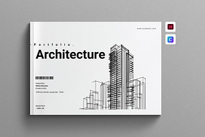 Architecture Portfolio Template, a Brochure Template by Work-Envance
