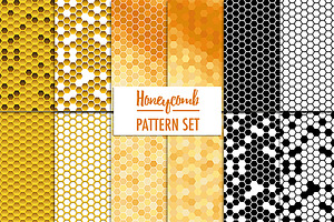12 Honeycomb Pattern Set