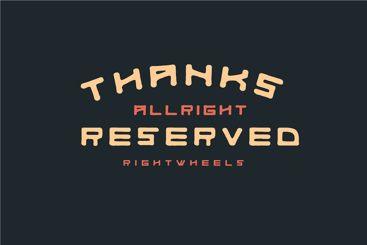 FLOPCLO - Retro Display Font, a Font by Rightwheels (Photo 10 of 10)