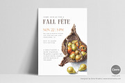 Fall Fete Invite Canva Temp - 20, a Marketing Template by BloomToLife By Dona (Thumbnail 1 of 5)