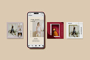 Instagram Post Mockup, a Print Template by Difa Design (Thumbnail 7 of 9)