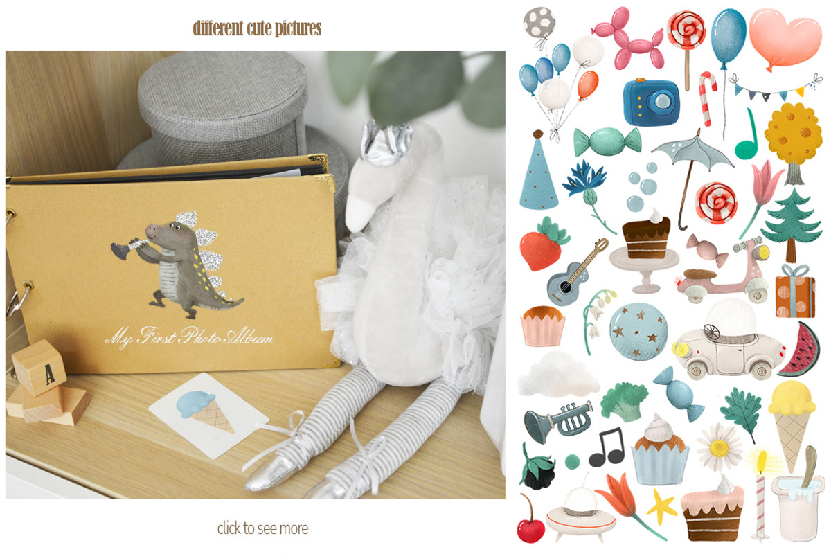 digital pencil | Cute animal parade, an Animal Illustration by TanyaSchuka (Photo 3 of 11)