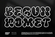 Begun Romet || Bubble Graffiti Font, a Handwritten Font by Ermedia Studio (Thumbnail 1 of 10)