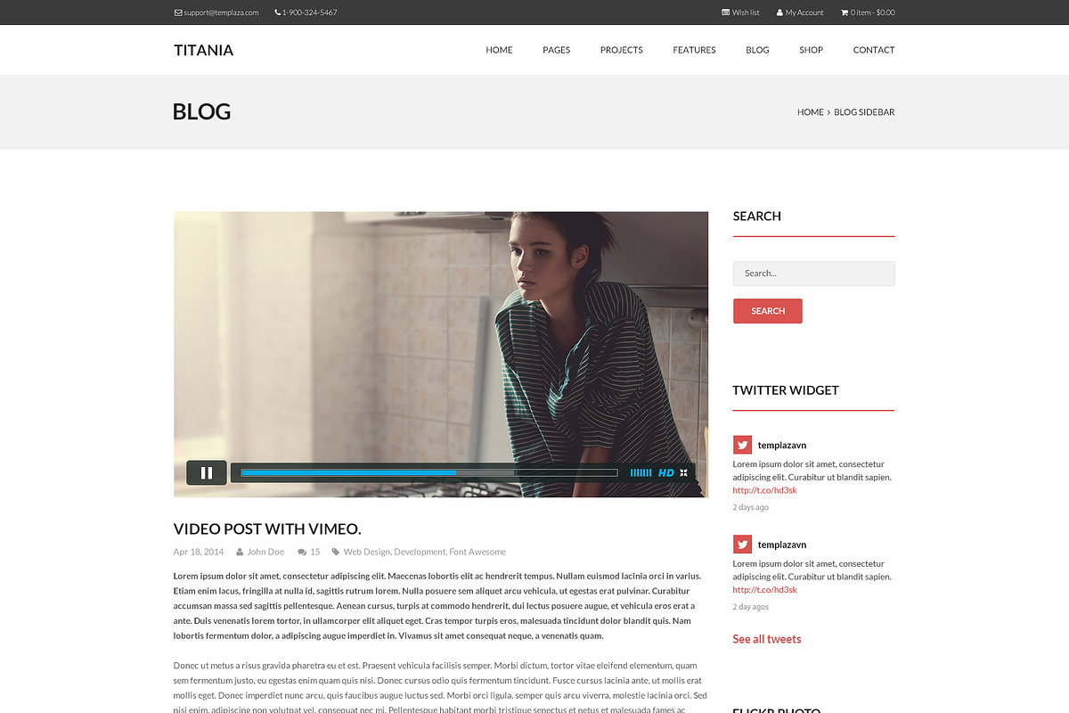Titania - Multipurpose PSD Template, a Websites & App Template by TemPlaza (Photo 34 of 53)