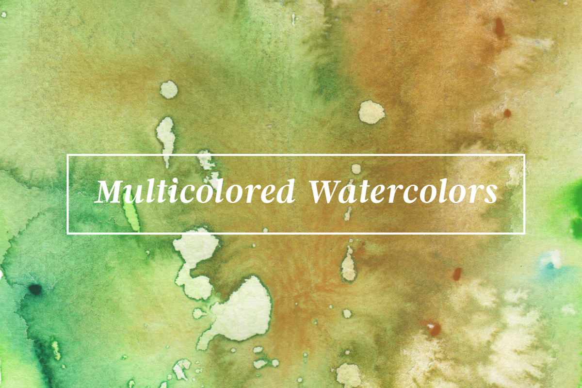 Abstract Watercolor Textures Pack, a Texture Graphic by Cassandra Cappello (Photo 1 of 8)