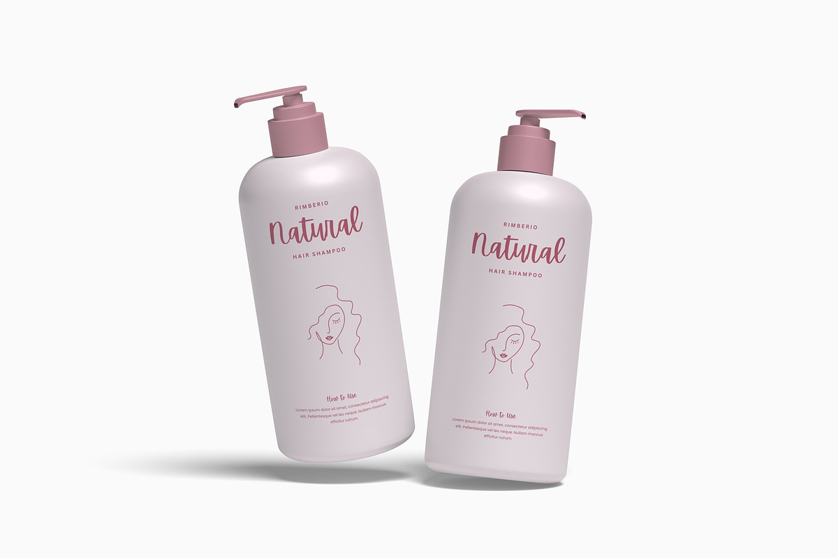 Pump Bottle Mockup, a Cups & Container Mockup by suciamairastd (Photo 4 of 6)