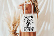 Halloween Witch Better Have My Coffe, an Illustration by DreamCafeArt (Thumbnail 4 of 7)