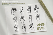 ASL SVG Bundle Sublimation Sign Font, an Education Illustration by InkCloudDesign (Thumbnail 5 of 23)