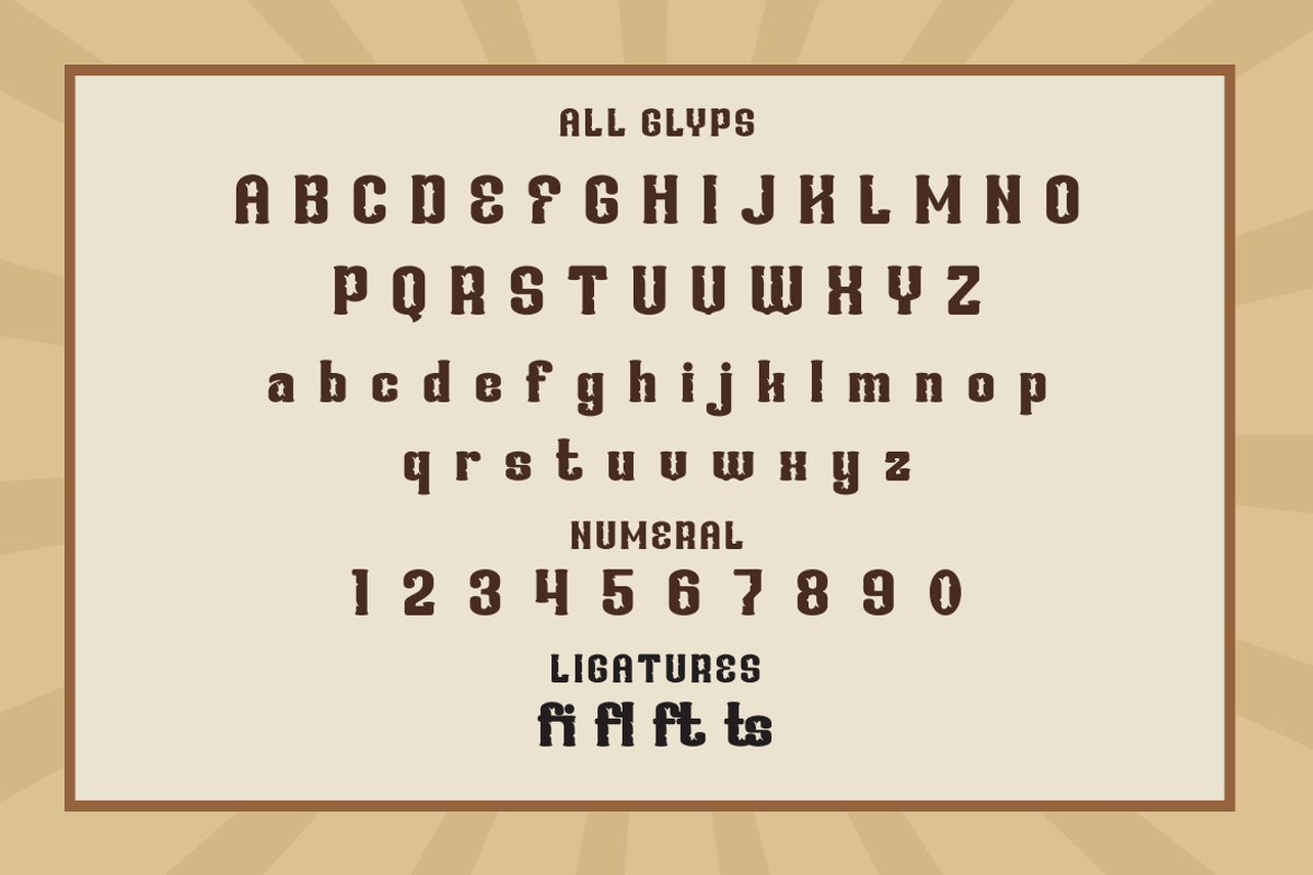 NIKARU | Groovy Retro Font, a Font by twinstd (Photo 11 of 12)