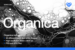 Organica - 50 Black & White Textures