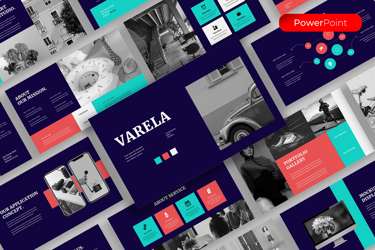 Varela– Business PowerPoint, a Presentation Template by kreatifreya (Photo 1 of 5)