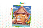 Vector Cartoon House, an Illustration by Cattleya (Thumbnail 2 of 2)