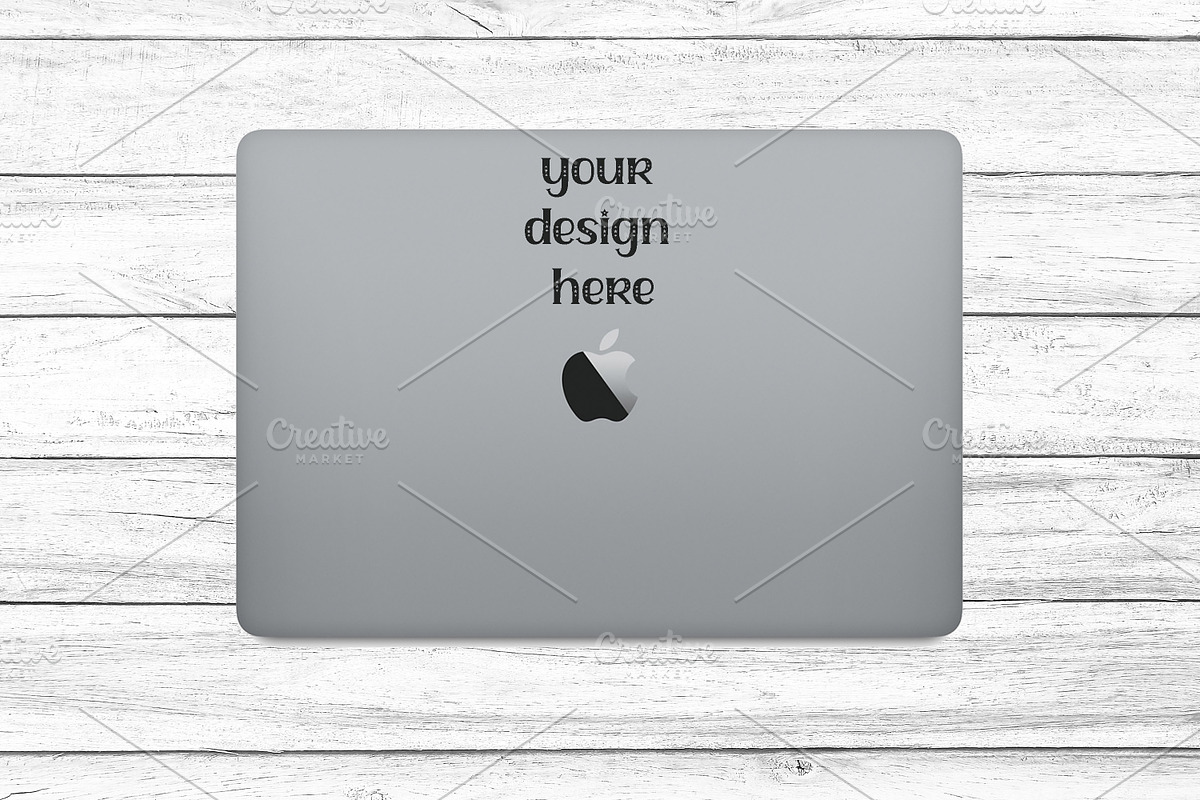 Laptop mockup bundle for Stickers, a Technology Photo by VetalStock (Photo 2 of 6)