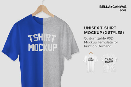 Bella Canvas T-Shirt Mockup