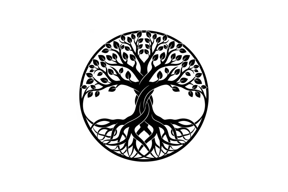 Sacred Tree of Life Vector Bundle, an Illustration by Designs_River (Photo 48 of 51)