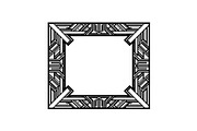 Vintage Decorative Frame Bundle, an Illustration by hafijul (Thumbnail 37 of 51)